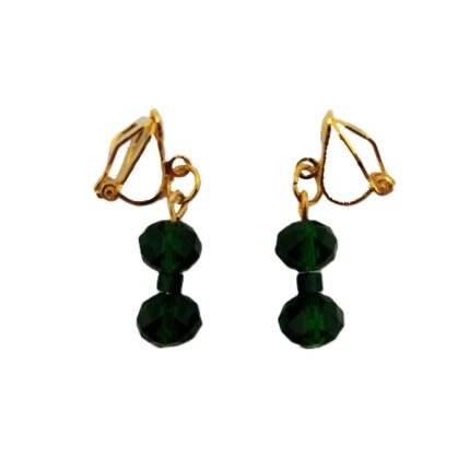 Σκουλαρίκια με κλιπ και κρύσταλλα