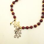 Κολιέ με ημιπολύτιμες πέτρες - Image 2