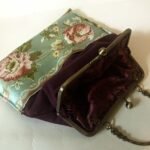 Γυναικεία τσάντα χειρός χειροποίητη vintage - Image 3