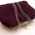 Πλεκτή τσάντα χειροποίητη, ώμου, χιαστί ή χειρός - Image 6