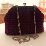 Πλεκτή τσάντα χειροποίητη, ώμου, χιαστί ή χειρός - Image 3