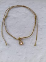 ΜΑΚΡΑΜΕ ΚΟΛΙΕ ΜΕ ΧΡΥΣΟΚΛΩΣΤΗ ΚΑΙ ΧΑΝΤΡΑ ΡΟΖ