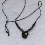 ΜΑΚΡΑΜΕ ΚΟΛΙΕ ΜΑΥΡΟ ΜΕ ΧΑΝΤΡΑ ΡΟΖ