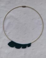 ΒΕΡΓΑ ΛΑΙΜΟΥ ΧΡΩΜΑ ΧΡΥΣΟ ΜΕ ΜΑΚΡΑΜΕ ΦΥΛΛΑ ΚΥΠΑΡΙΣΣΙ