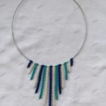 ΒΕΡΓΑ ΛΑΙΜΟΥ ΜΕ ΜΑΚΡΑΜΕ ΜΠΛΕ-ΓΑΛΑΖΙΟ-ΑΣΠΡΟ