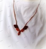 ΜΑΚΡΑΜΕ ΚΟΛΙΕ ΜΕ ΦΥΛΛΑ ΚΑΦΕ ΠΟΡΤΟΚΑΛΙ - Image 2