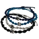 Unisex βραχιολάκια μακραμέ με μεταλλικό “26”. - Image 4