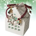 Σετ 2 μακραμέ βραχιόλια γούρια “Star & Thunder — 2026 Edition - Image 2