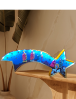 Χειροποίητη Χριστουγεννιάτικη σύνθεση -Η Γέννηση του Χριστού - με φωτισμό LED