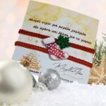 Σετ 2 βραχιολιών κόκκινο–πράσινο Christmas Classic