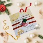 Σετ 2 βραχιολιών κόκκινο–πράσινο Christmas Classic - Image 3