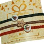 Γιορτινό Σετ 3 Βραχιόλια – Christmas Edition - Image 3