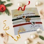 Τριπλό Γιορτινό Σετ Βραχιολιών – Christmas Edition - Image 4