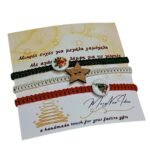 Τριπλό Γιορτινό Σετ Βραχιολιών – Christmas Edition - Image 5