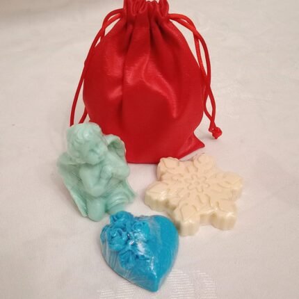 Σαπουνάκια διακοσμητικά βεραμάν αγγελάκι,νιφάδα, καρδιά
