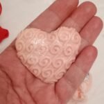 Σαπουνάκια διακοσμητικά ροζ αγγελάκι, κίτρινο λουλούδι, καρδιά