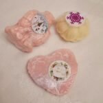 Σαπουνάκια διακοσμητικά ροζ αγγελάκι, κίτρινο λουλούδι, καρδιά