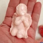 Σαπουνάκια διακοσμητικά ροζ αγγελάκι,λουλούδι, καρδιά