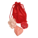 Σαπουνάκια διακοσμητικά ροζ αγγελάκι,λουλούδι, καρδιά