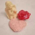 Σαπουνάκια διακοσμητικά κίτρινο αγγελάκι, λουλούδι, καρδιά