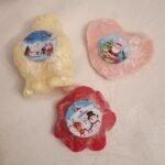 Σαπουνάκια διακοσμητικά κίτρινο αγγελάκι, λουλούδι, καρδιά