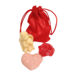 Σαπουνάκια διακοσμητικά κίτρινο αγγελάκι, λουλούδι, καρδιά