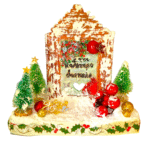 Χειροποίητο γούρι 2026 με ξύλινο σπιτάκι για τον καλύτερο δάσκαλο