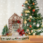 Χειροποίητο γούρι 2026 με ξύλινο σπιτάκι για τον καλύτερο δάσκαλο - Image 4