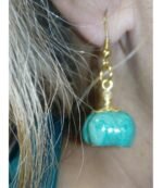 Χειροποιητα Χριστουγεννιατικα Σκουλαρικια -Κολοκυθες - απο πολυμερικο πηλο και ατσαλι - Image 2