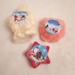 Σαπουνάκια διακοσμητικά μπεζ αγγελάκι, λουλούδι, αστέρι