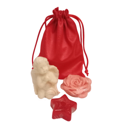 Σαπουνάκια διακοσμητικά μπεζ αγγελάκι, λουλούδι, αστέρι