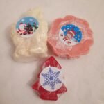 Σαπουνάκια διακοσμητικά μπεζ αγγελάκι, λουλούδι, δεντράκι