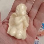 Σαπουνάκια διακοσμητικά μπεζ αγγελάκι, λουλούδι, δεντράκι