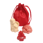 Σαπουνάκια διακοσμητικά μπεζ αγγελάκι, λουλούδι, δεντράκι