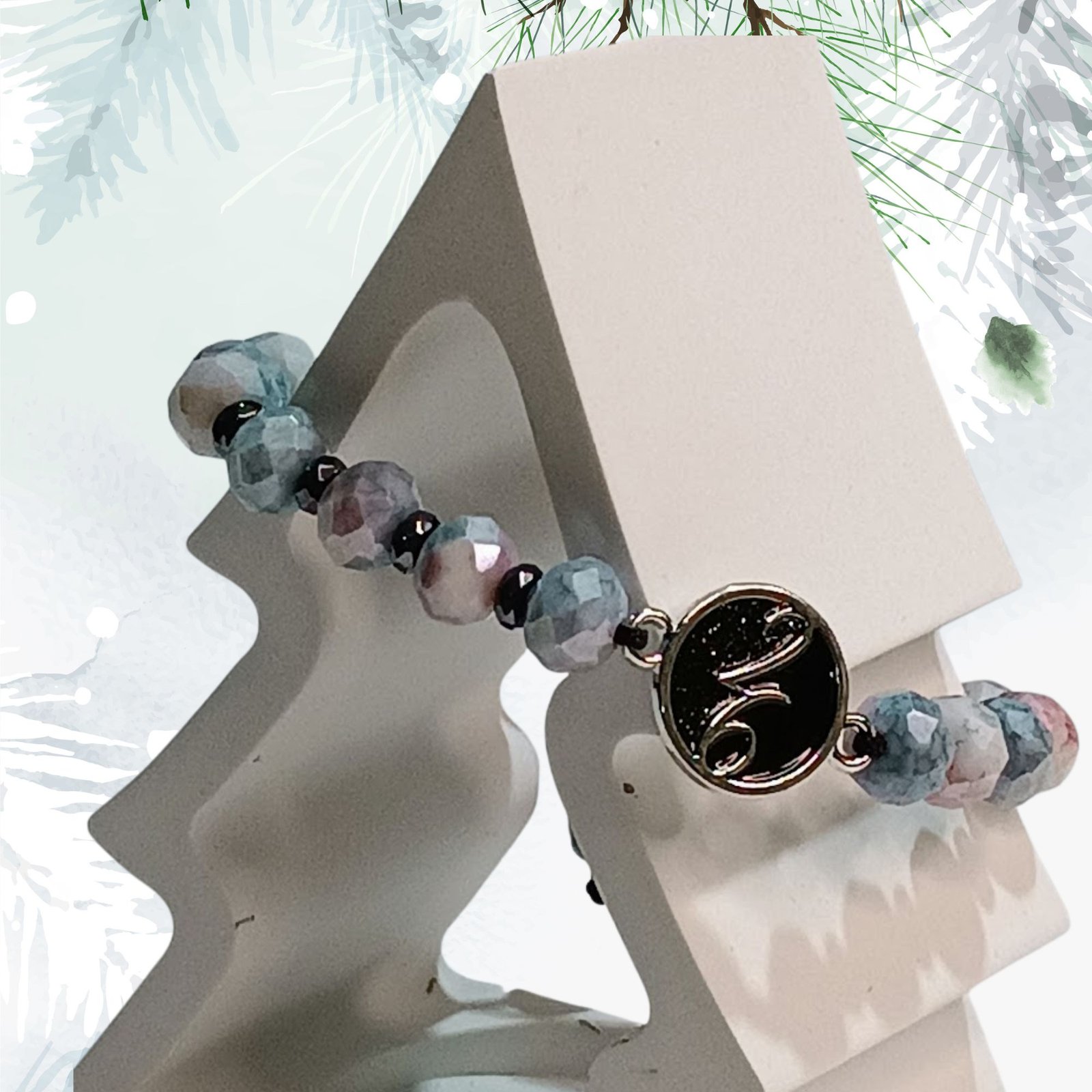 Festive Edition (4) Βραχιολάκι γούρι 2026 Frosted Dawn - Image 1