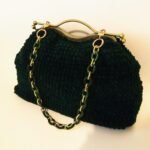 Χειροποίητη πλεκτή τσάντα χειρός και ώμου σε στυλ vintage - Image 2