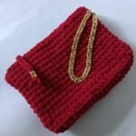 Χειροποίητη τσάντα χειρός πλεκτή - Image 2