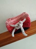 Πλεκτή θήκη ακουστικών πολύχρωμη - Image 4