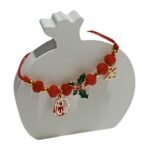 Χειροποίητο βραχιολάκι γούρι 2026 με γκι - Image 8