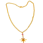 Χειροποιητο Ατσαλινο Κολιε - το ΑΣΤΕΡΙ της ΒΗΘΛΕΕΜ-