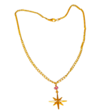 Χειροποιητο Ατσαλινο Κολιε - το ΑΣΤΕΡΙ της ΒΗΘΛΕΕΜ-