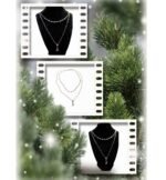 Χειροποιητο ΔΙΠΛΟ Κολιε απο ανοξειδωτο ατσαλι - Image 6