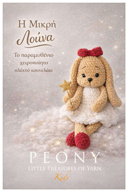 Χειροποίητο πλεκτό κουνελάκι amigouroumi