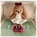 Χειροποίητο πλεκτό κουνελάκι amigouroumi