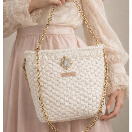 Vintage off white bag