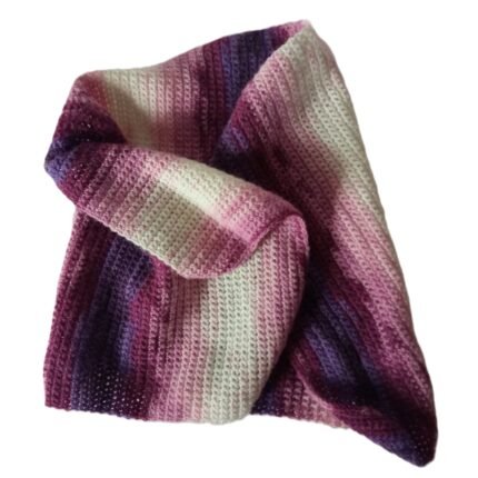 Χειροποίητο κασκόλ πολύχρωμο