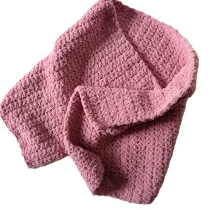 Χειροποίητο πλεκτό κασκόλ-λαιμός