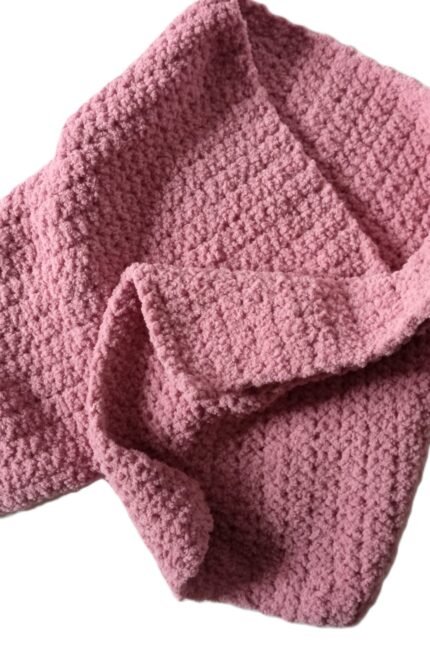 Χειροποίητο πλεκτό κασκόλ-λαιμός