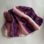 Χειροποίητο πλεκτό κασκόλ πολύχρωμο - Image 3