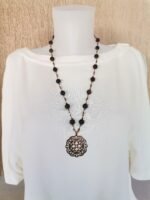 Ροζάριο με Καφέ Αχάτη Ματ - Image 2